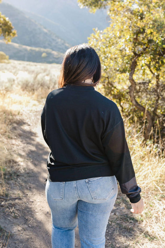 Mono B - Taite Long Sleeve Top