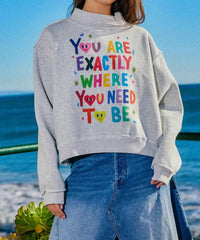 Bucketlist - Life is Good Reversible Sweatshirt