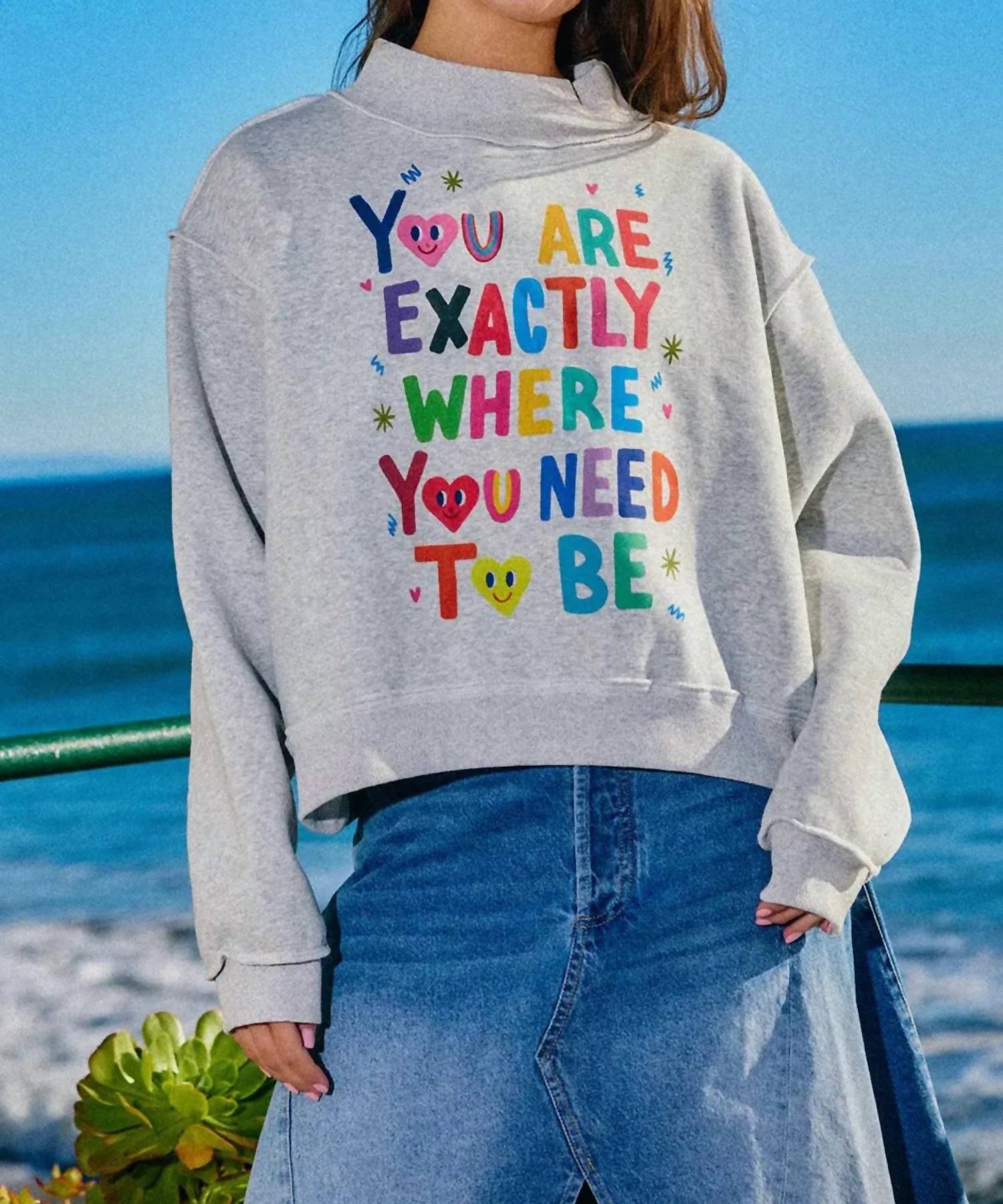 Bucketlist - Life is Good Reversible Sweatshirt