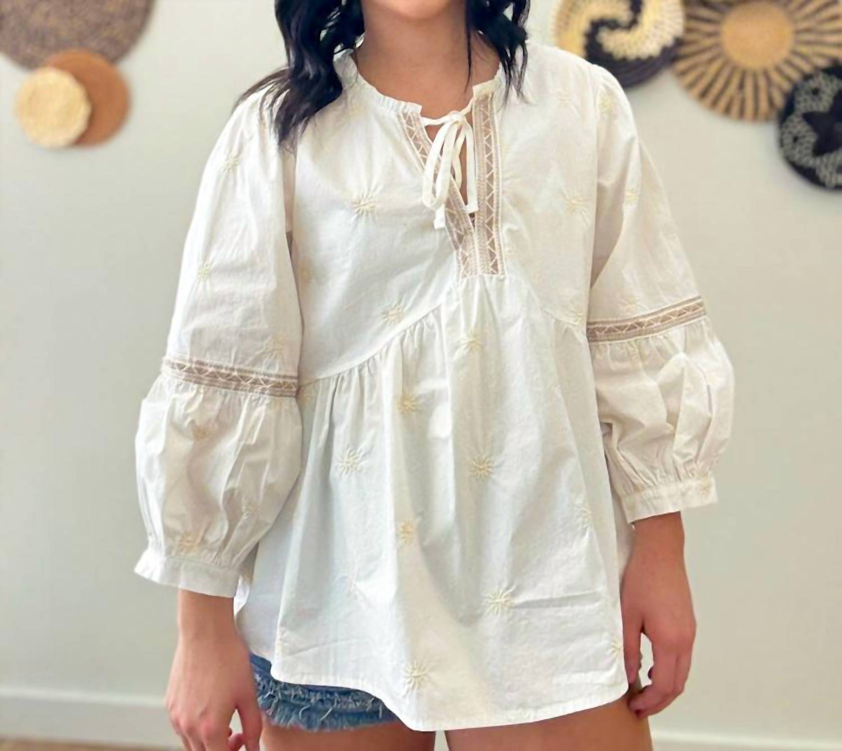Easel - Willow Breeze Top