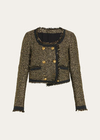 Ulla Johnson - Anisa Tweed U-neck Jacket