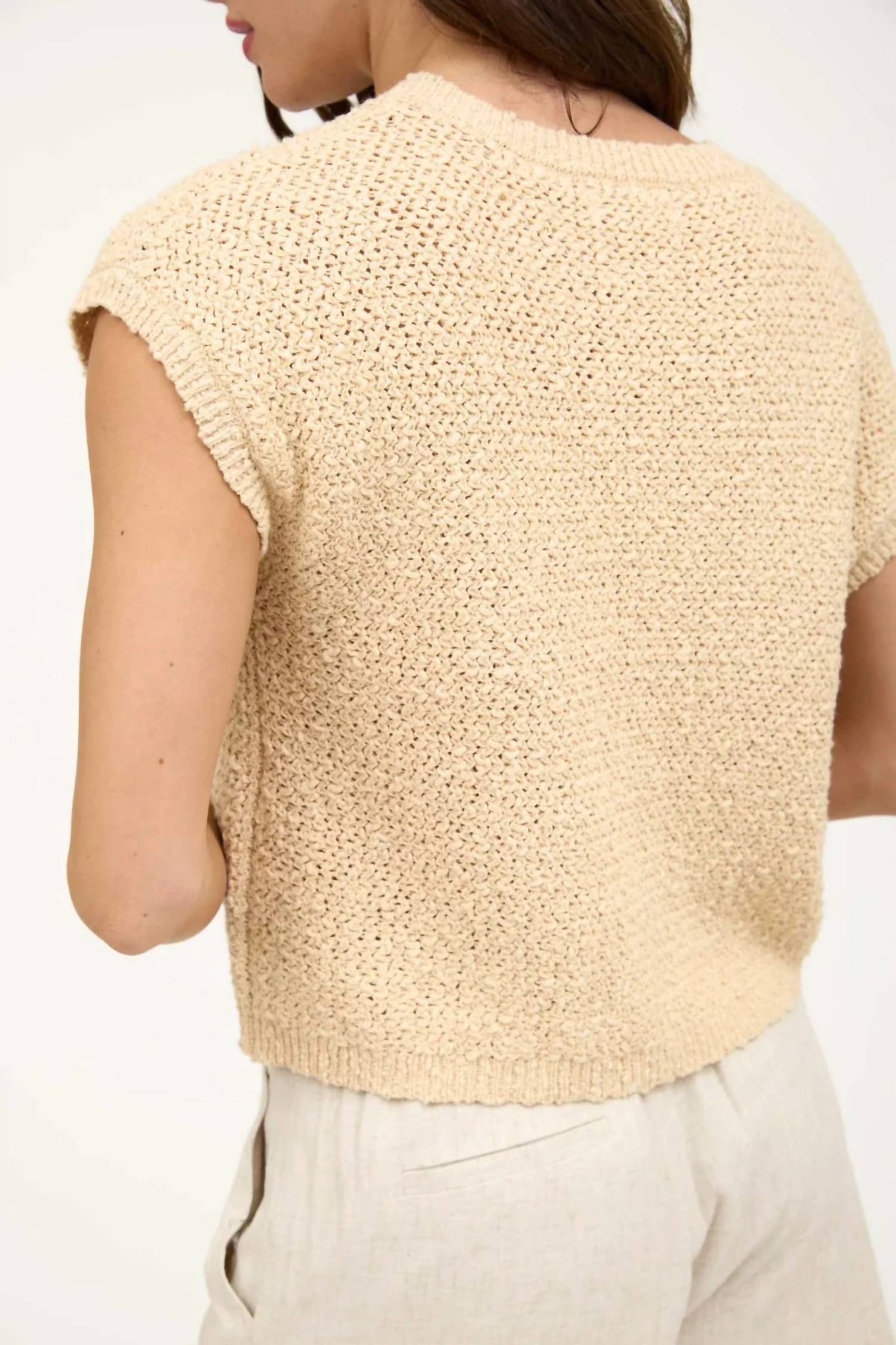 Blu Pepper - Wyatt Knit Sweater Top