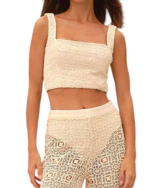 Agua Bendita - Kosia Jardim Crop Top