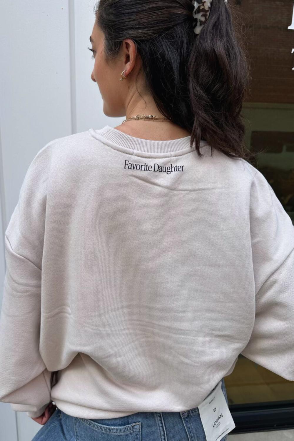 Favorite Daughter - Dad's Favorite Sweatshirt