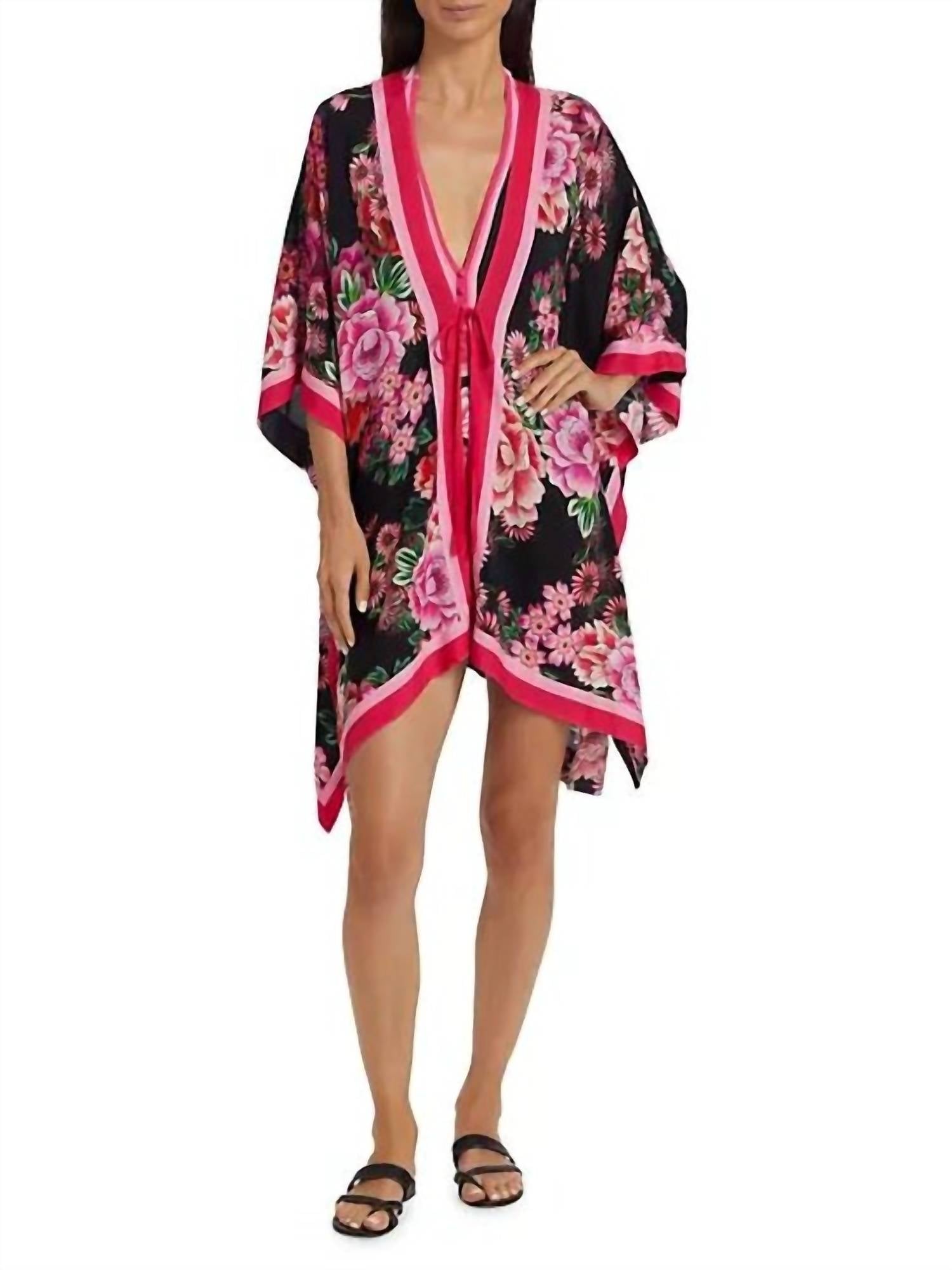 Johnny Was - SHORT KIMONO ROBE