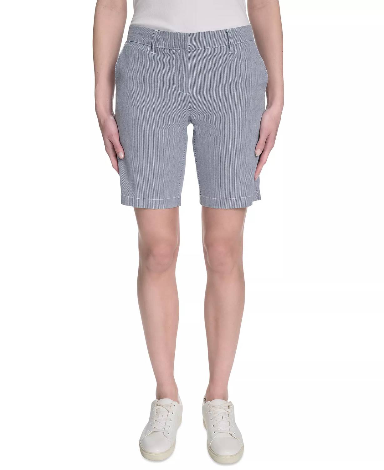 Nautica - Striped Riviera Mid-rise Shorts