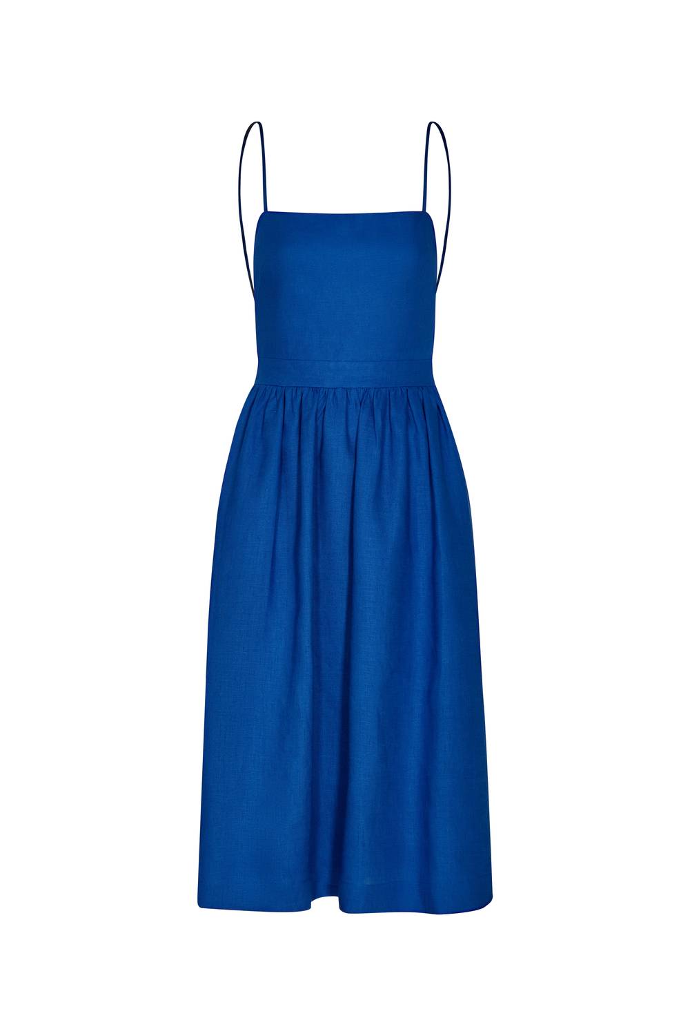 Andres Otalora - Del Corazon Open Back Midi Dress