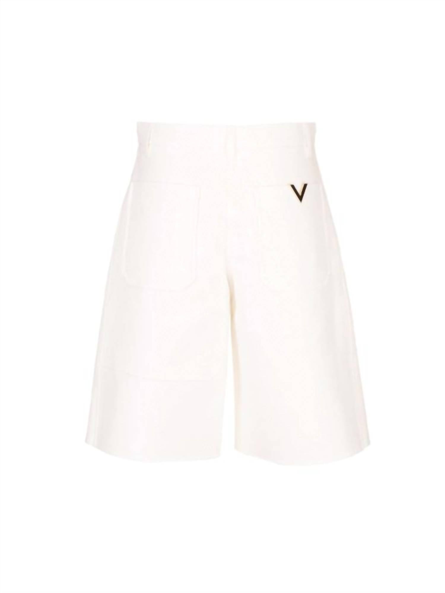 Valentino - Women's Wide Leg Bermuda Shorts
