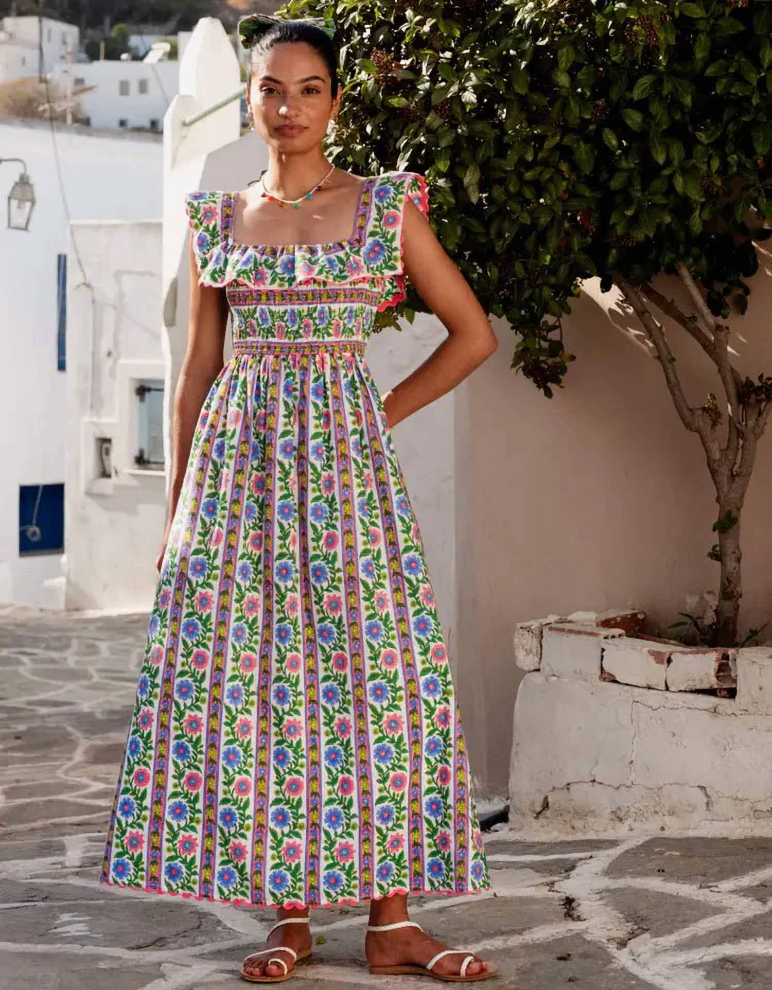 Pink City Prints - Carrie Dress