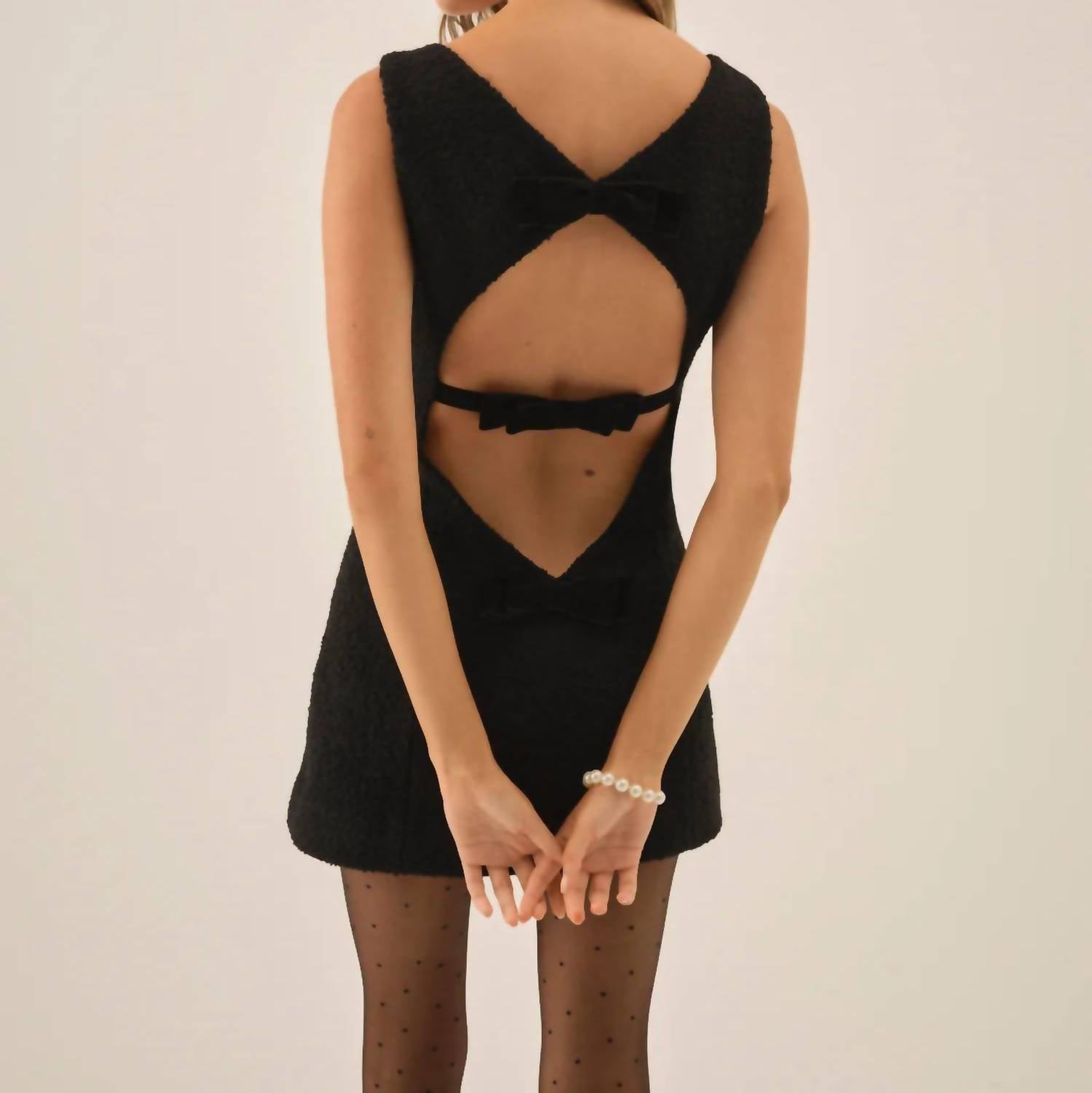 For Love & Lemons - Women's Bonnie Boucle Mini Dress