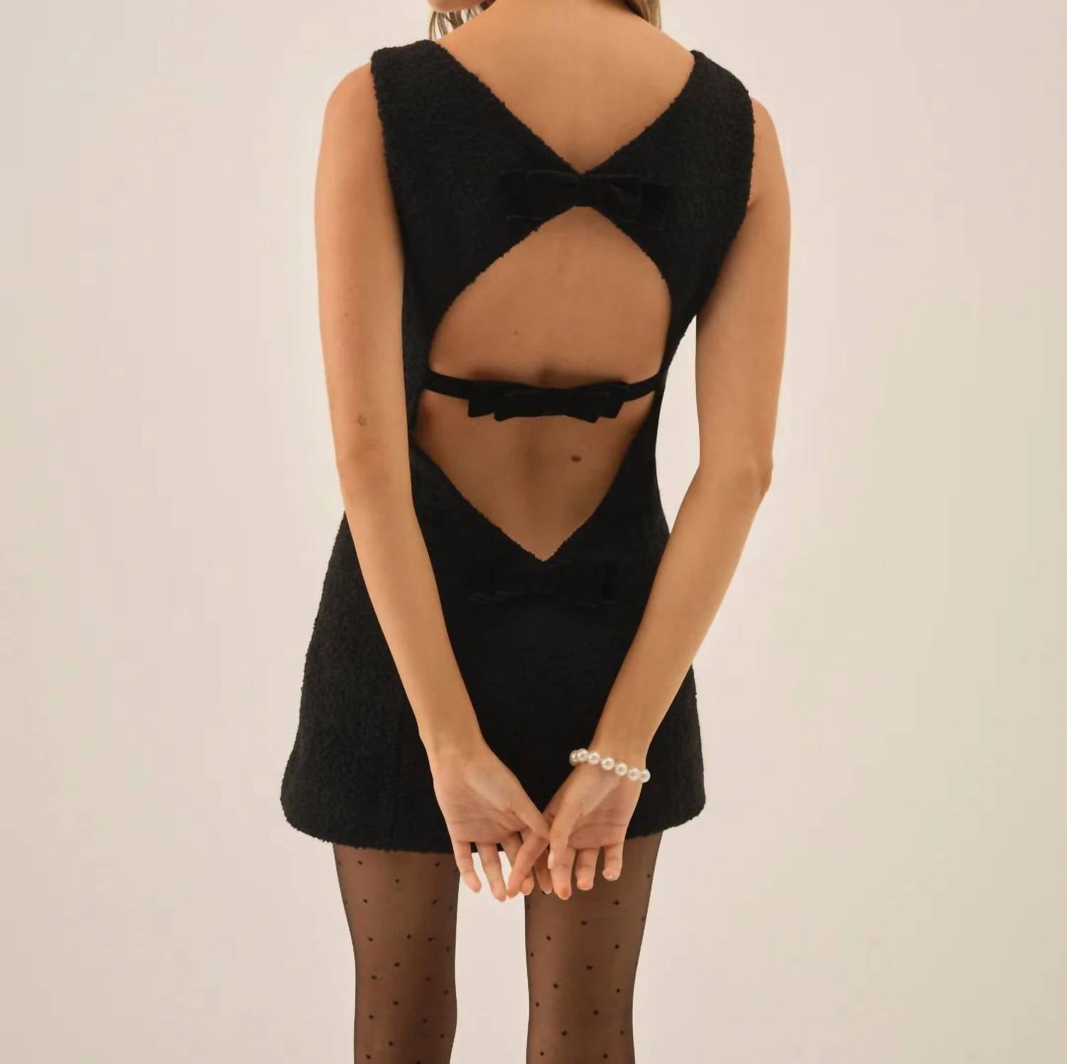 For Love & Lemons - Bonnie Boucle Mini Dress