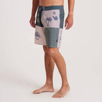 ROARK Passage Board Shorts in multi color - men's swimwear - alternate view