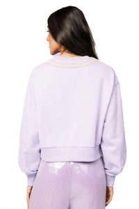 Queen Of Sparkles - Licensed Wicked Charm Necklace Sweatshirt