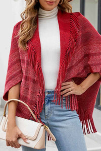Ninexis - Shawl Wrap Open Front Cardigan
