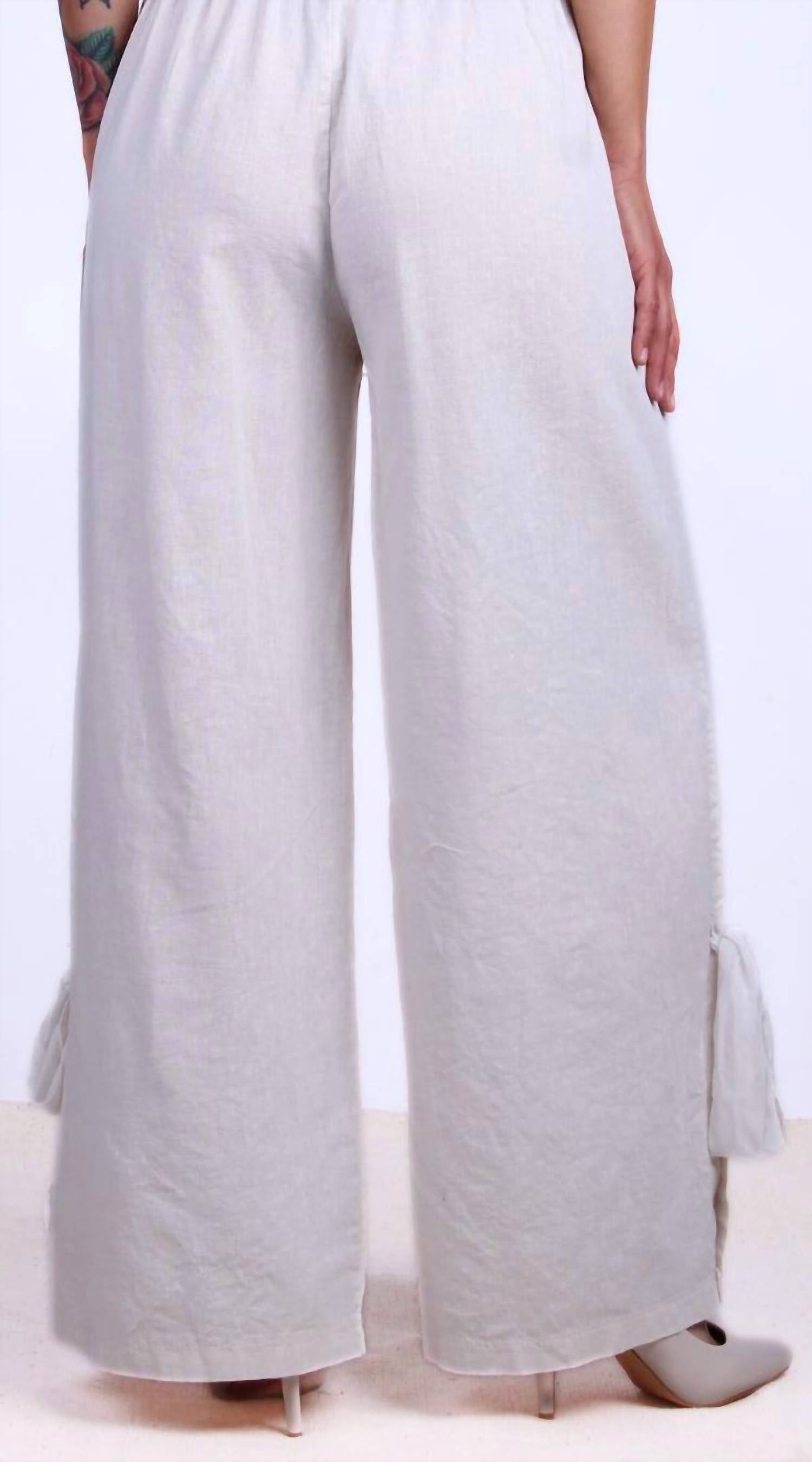 Gigi Moda - Fiocco Linen Pant