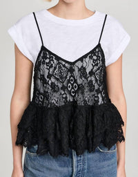 Cinq A Sept - Lace Samantha Top