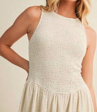 Mustard Seed - Mikayla Smocked Tank Maxi Dress