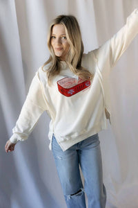 Blu Pepper - Sardines Graphic Sweatshirt