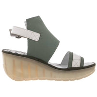 FLY LONDON Women's Jeno Sandal in jade - women's sandal - alternate view