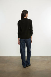 Enza Costa - KNIT CASHMERE POLO SWEATER