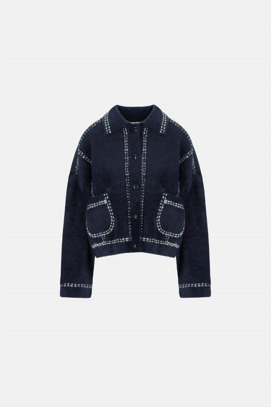 Essentiel Antwerp - Women's Ihoops With Bow Cardigan