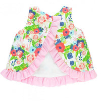 Rufflebutts - ENGLISH GARDEN 2 PC. SWING TOP AND DIAPER COVER SET