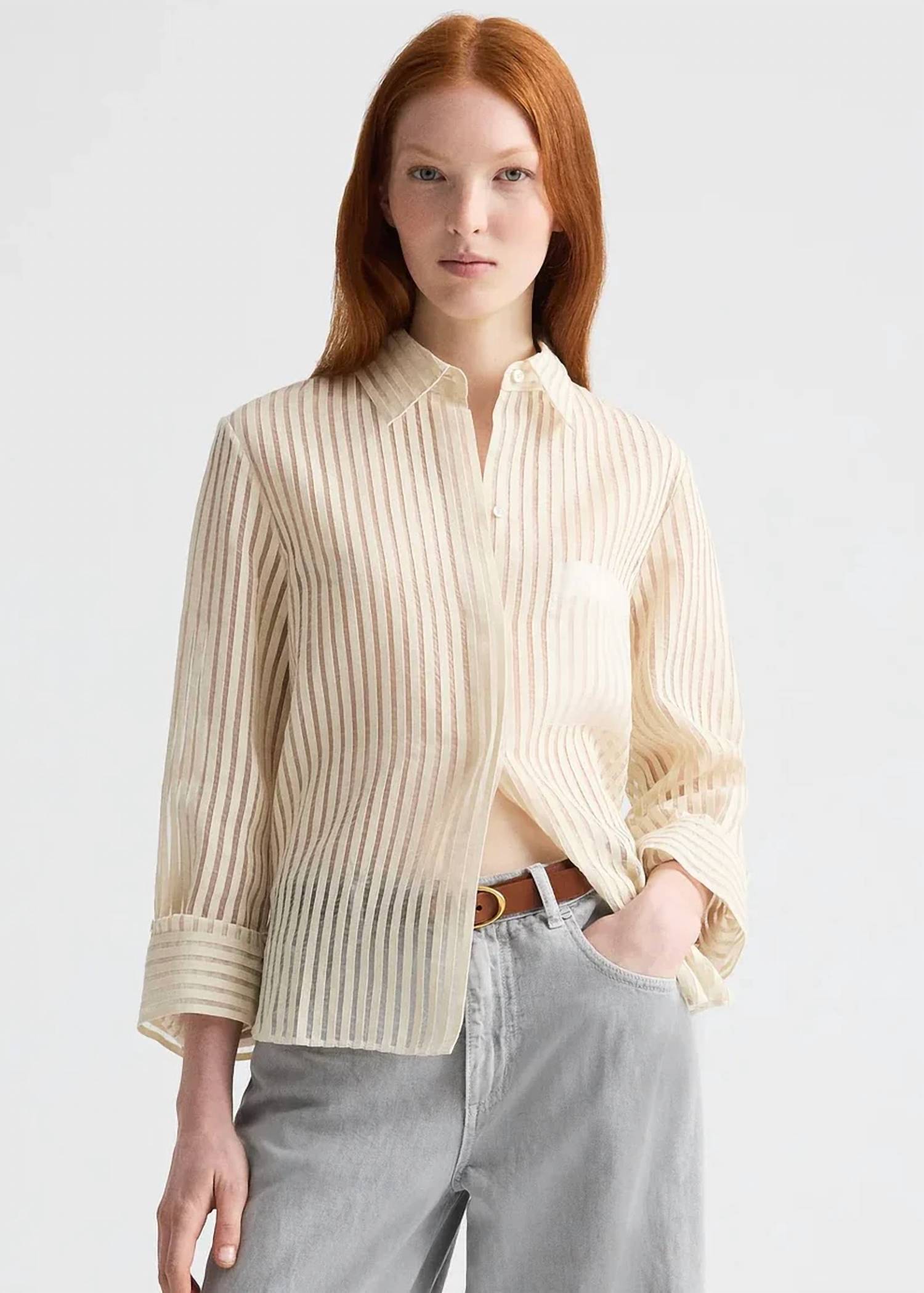 Twp - Boyfriend Button-down Shirt