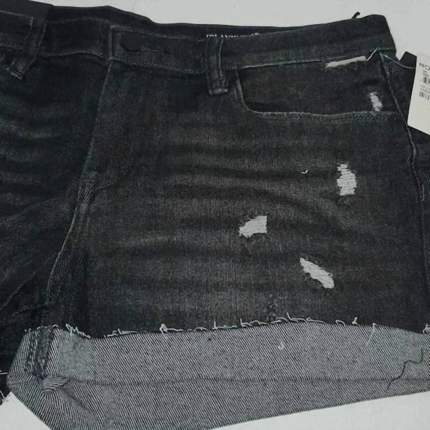 Blanknyc - Women's Distressed Roll Up Fulton Jean Shorts