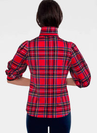 Gretchen Scott - Puff Sleeve Top - Duke of York