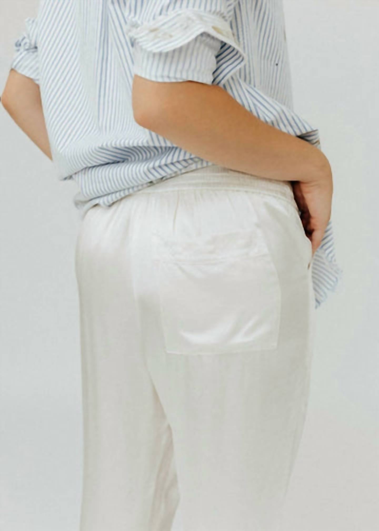 Raquel Allegra - Trapunto Pant
