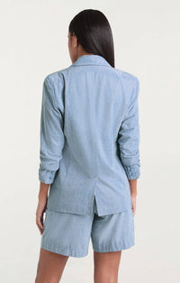 Cinq A Sept - Chambray Heatset Kylie Jacket