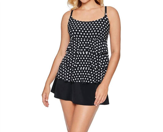 Longitude - Many Moons Ruffle Faux Skirtini