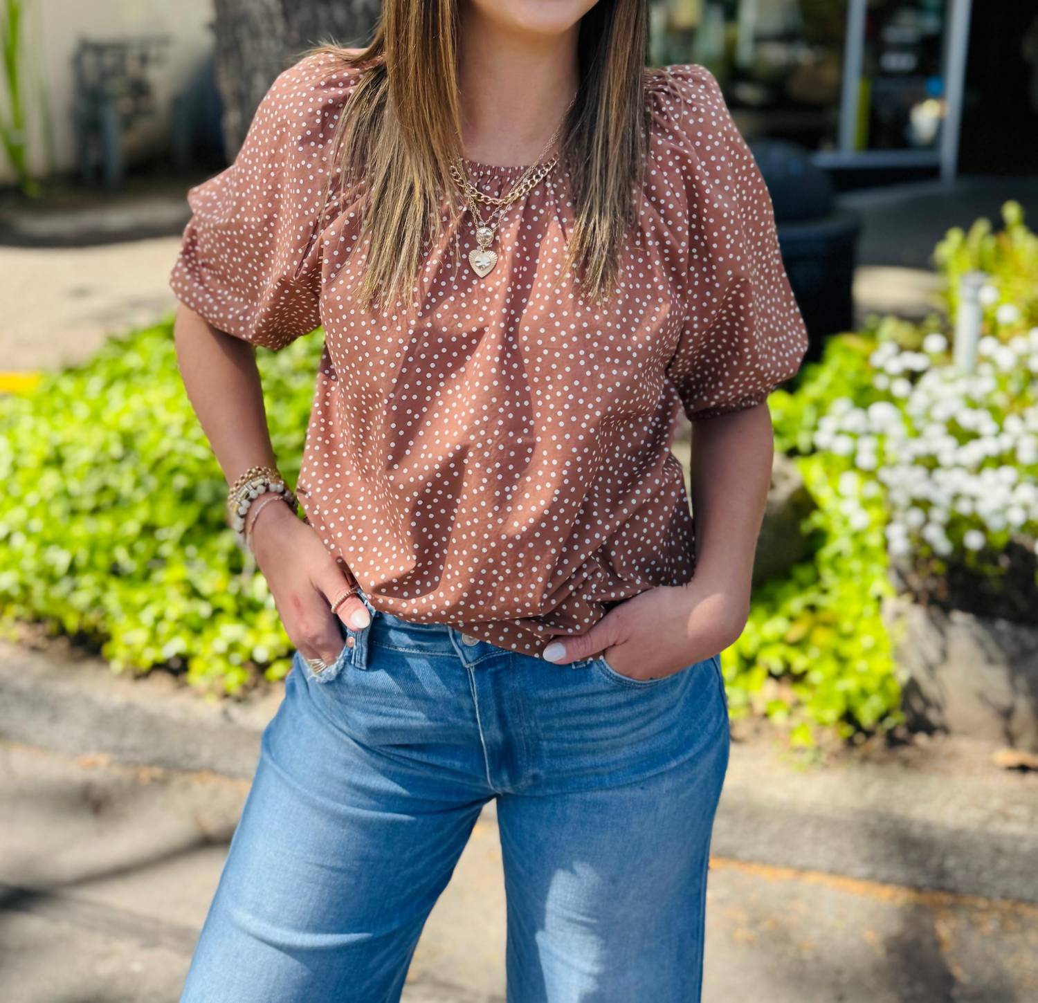 Dylan - Puff Sleeve Top