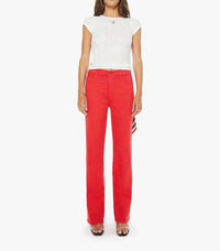 Mother - Kick It High Rise Straight Leg Jeans