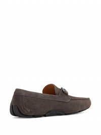 Salvatore Ferragamo Men's Gancini Driving Loafers in grey - men's loafer - view 141