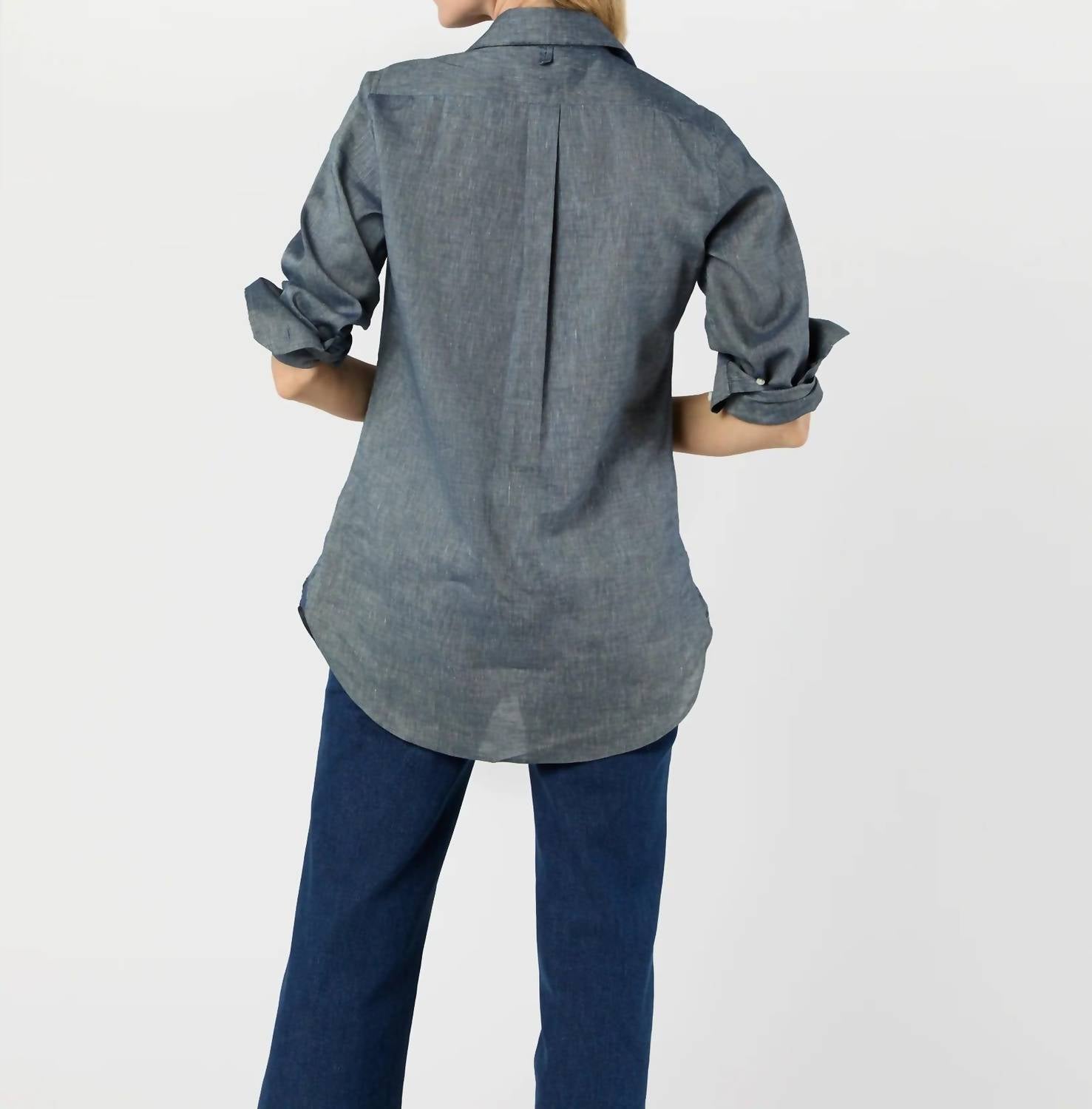 Ann Mashburn - Boyfriend Button Down Shirt