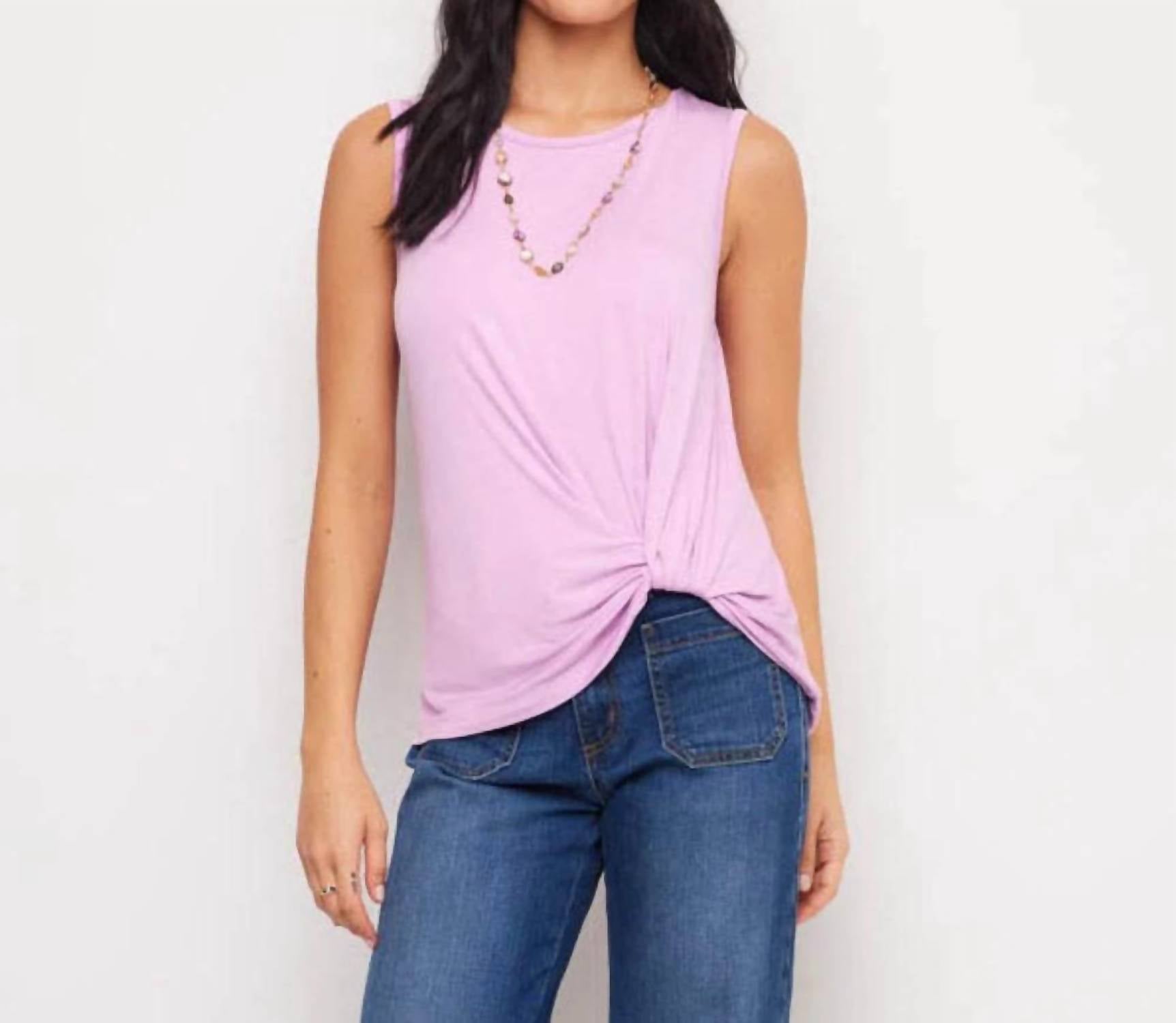 Karen Kane - Sleeveless Pick-Up Top