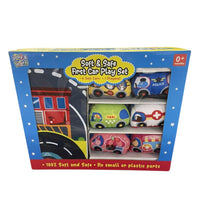 The Toy Box - Kid's Soft & Safe First Car Playset
