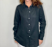 Pure Amici - Button Down Linen Shirt