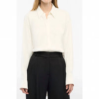 Another Tomorrow - Bias Button Side Shirt