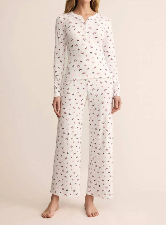 Z Supply - Holly Pointelle Long Sleeve Top