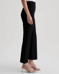 AG Jeans Salma 360 Pull On Flare Pant in black - women's pants - view 4