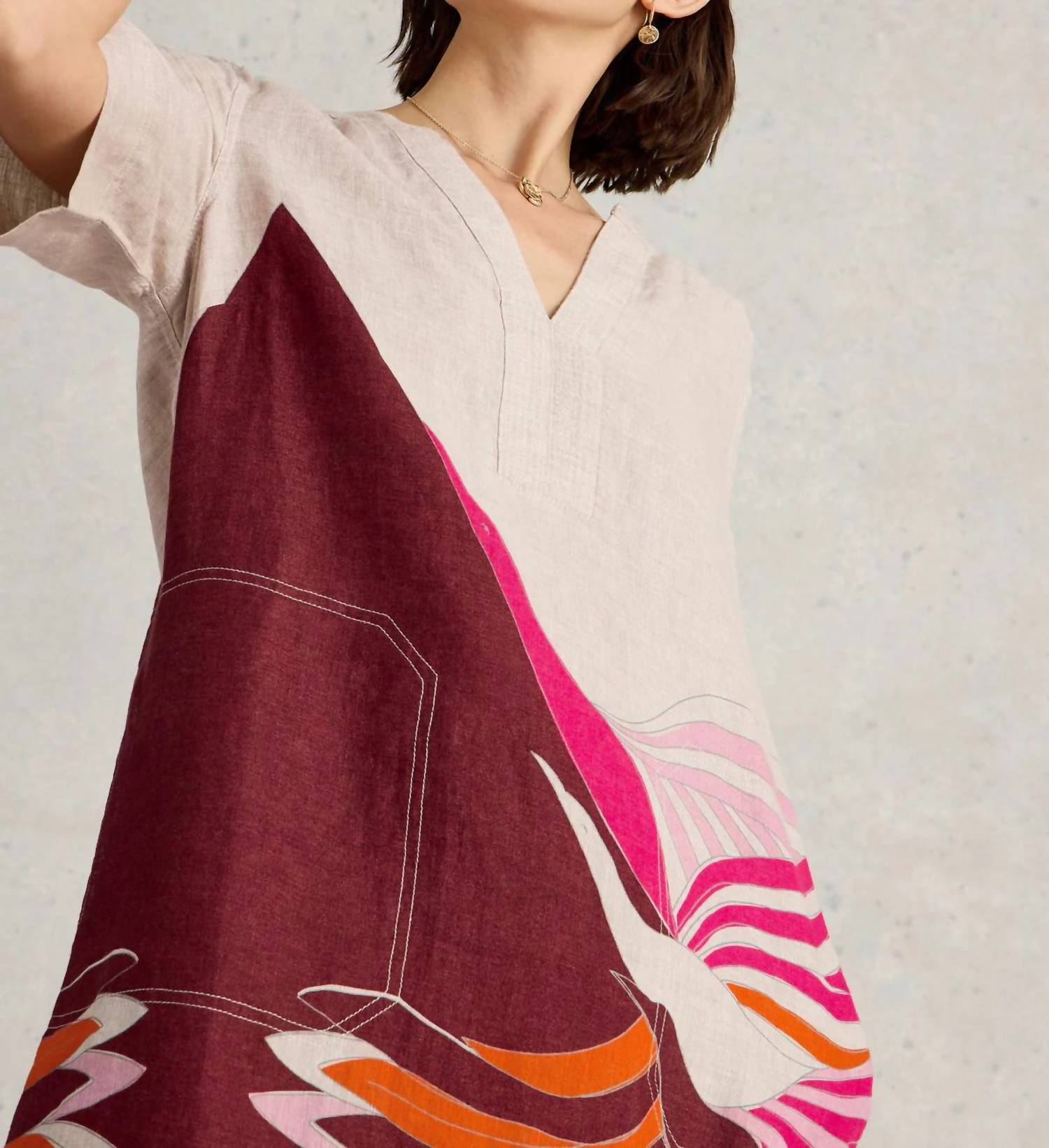 White Stuff - June Linen Dress