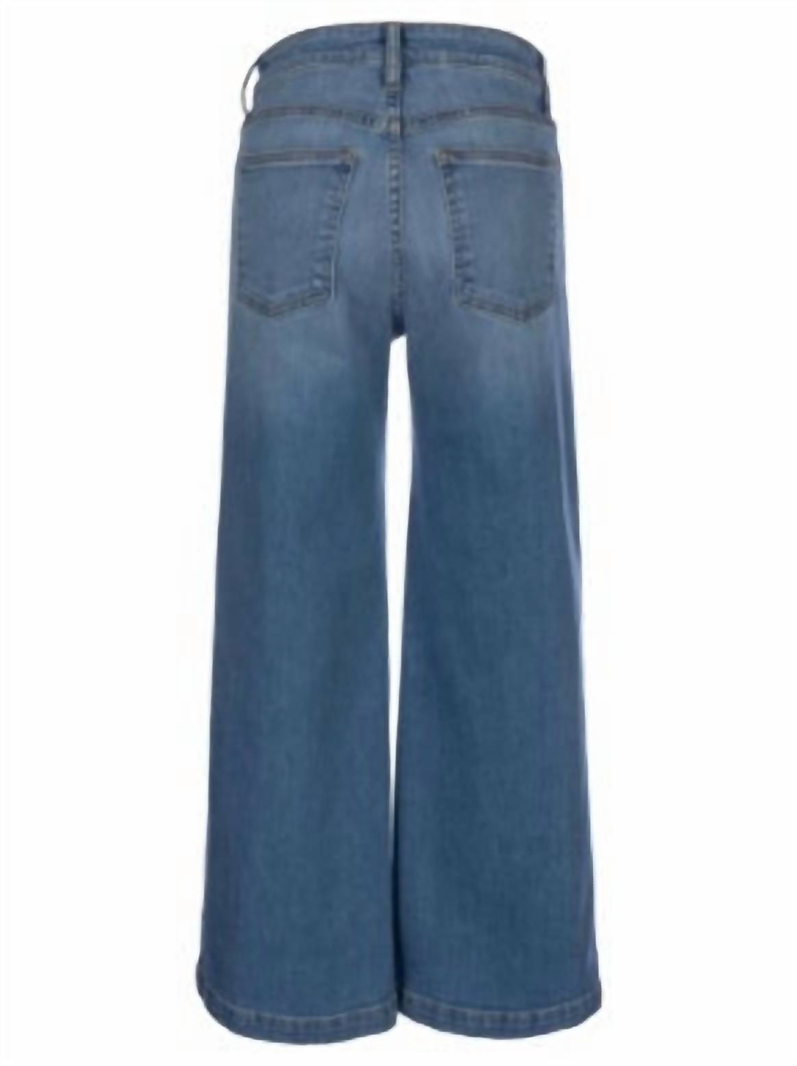 Kut From The Kloth - Women's Meg High Rise Wide Leg Front Princess Seam Jean