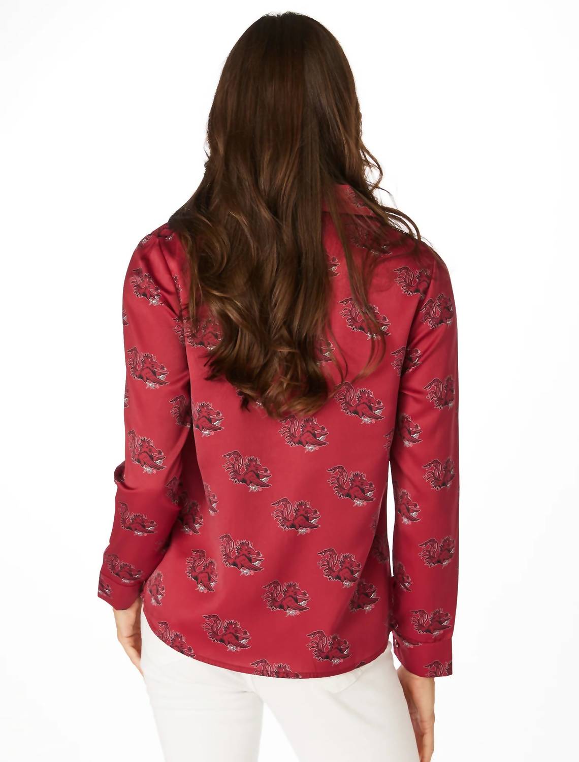 Stewart Simmons - Gamecock Button Up Long Sleeve Shirt