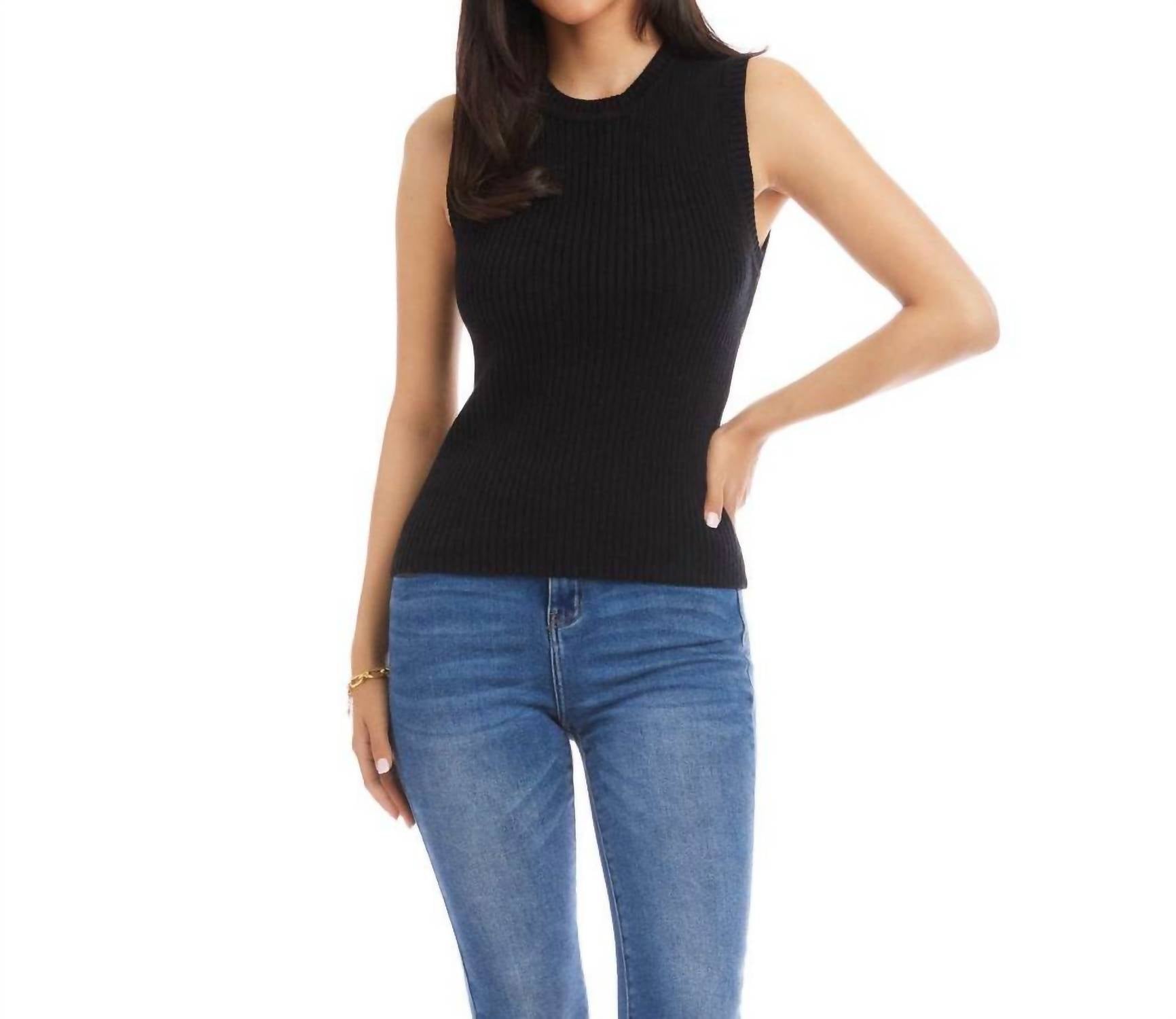Karen Kane - Ribbed Sweater Tank