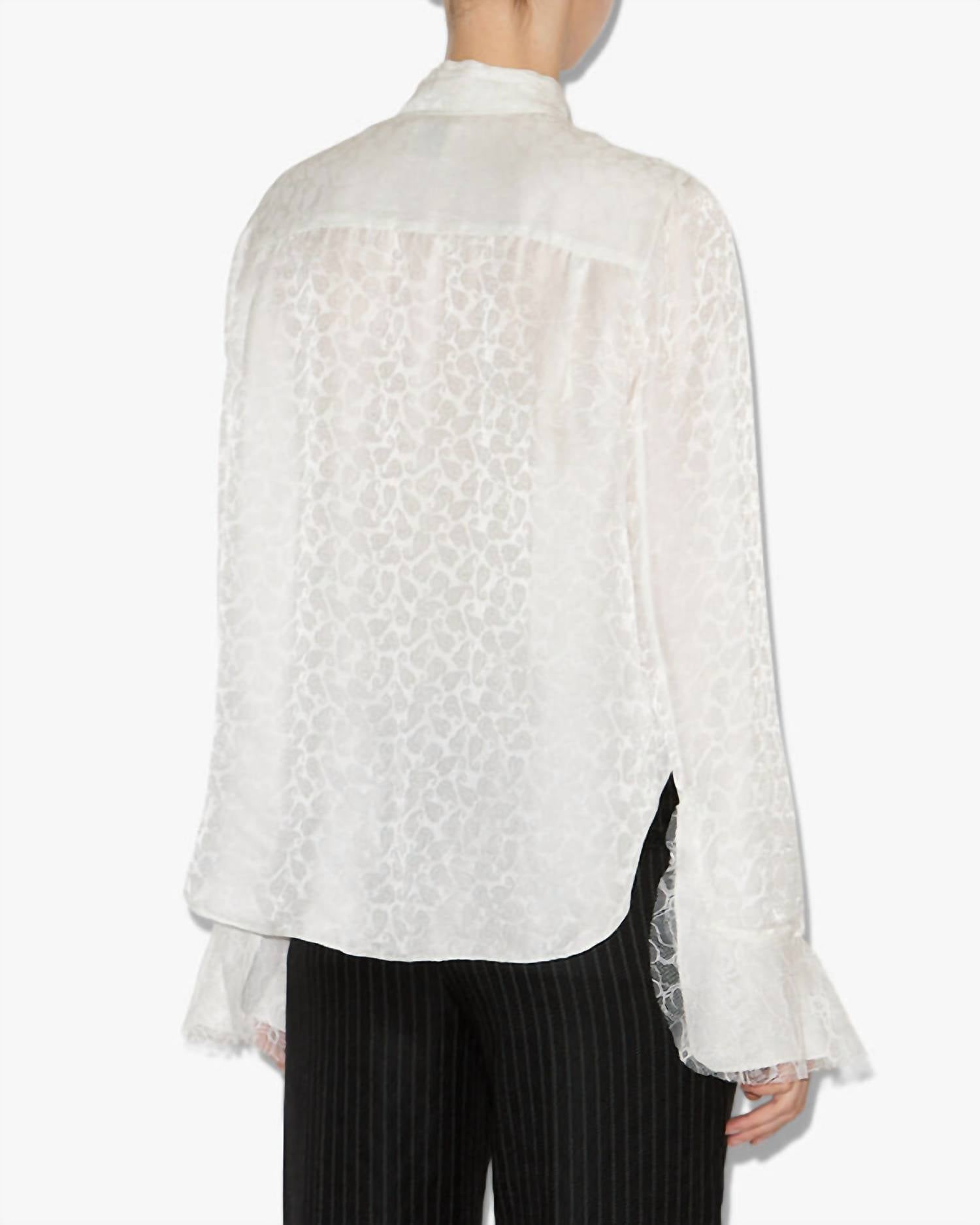 Isabel Marant - Raphaella Silk Jacquard Blouse