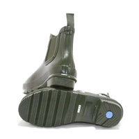 HUNTER Women's Chelsea Gloss Rain Boots in dark olive - women's shoe - view 7