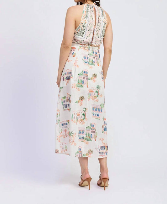 En Saison - Alaia Linen Maxi Dress