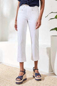 TRIBAL Women's Capri Pant in white - women's pants
